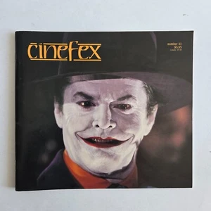 CINEFEX #41 SCI-FI MOVIE MAGAZINE BATMAN JOKER JACK NICHOLSON 1990 - Picture 1 of 9