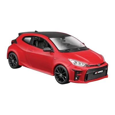1:24 Toyota GR Yaris by Maisto in Red 32909 Model Car - Image 1 of 2