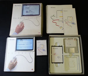 Vintage Apple Macintosh MacWrite MacPaint - Zdjęcie 1 z 1