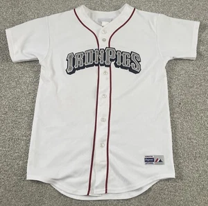 Majestic Lehigh Valley Iron Pigs Jersey Phillies Minor League Size XL Youth Men - Picture 1 of 12