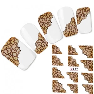 Tattoo Nail Art Ornamente Glitzer Aufkleber Water Decall Neu! - Picture 1 of 1