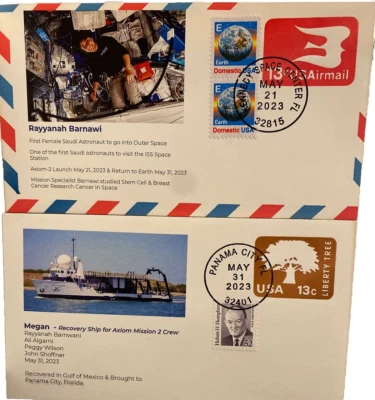 AXIOM 2 KSC LAUNCH MAY 21 & RECOVERY SHIP MEGAN PANAMA CITY RECOVERY MAY 21 2023 - Image 1 of 4