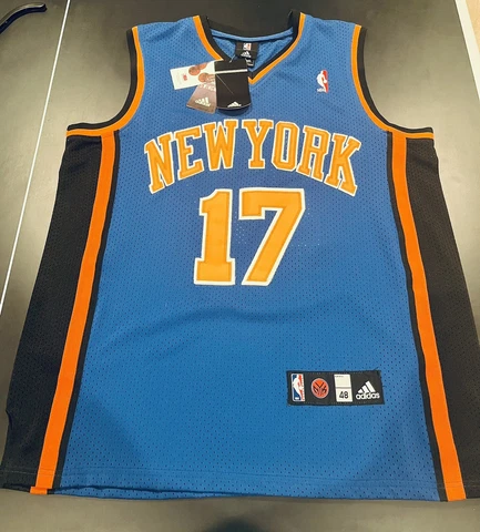 New York Knicks Jeremy Lin #17 Addidas Jersey SIZE 48 New With Tags All Stitched Cover
