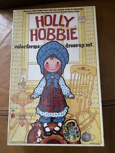 Vintage Original 1975 Holly Hobbie Colorforms Dress-Up Set - Neu versiegelte Box - Bild 1 von 5