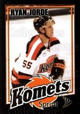 2005-06 Fort Wayne Komets Sprint #12 Ryan Jorde