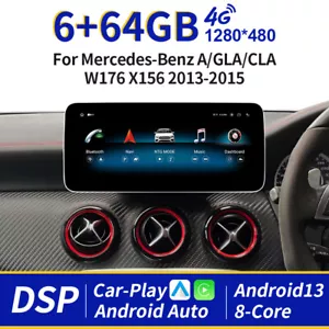 Android 14 Autoradio CarPlay 8 Kern DAB Für Mercedes-Benz ACLAGLA W176 NTG 4.5 - Bild 1 von 19