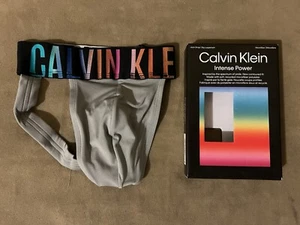 CALVIN KLEIN GRIFFIN GRIS INTENSO PODER ORGULLO JOCKSTRAP ROPA INTERIOR XS MULTI CINTURA - Imagen 1 de 4