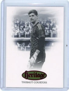 Thibaut Courtois 2023 Futera Unique Heritage Ruby /10 #002 Belgien - Bild 1 von 2
