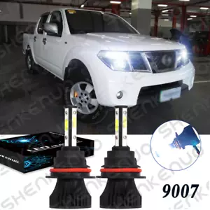 Bombilla de faro LED 4-SIdes 9007 haz alto/bajo para Nissan Frontier 2005 2006-2018 - Imagen 1 de 12