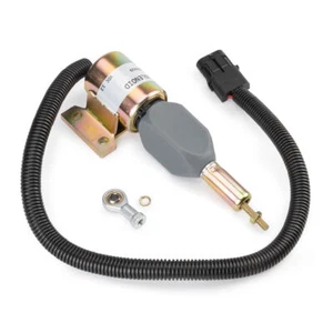 Fits For Case 580SL 1840 5120 5130 5140 IH J932529 Fuel Shutoff Solenoid 3991167 - Picture 1 of 14