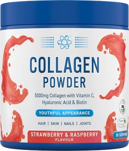 Collagen Powder Hydrolysed Peptides Vitamin C Hyaluronic Acid Biotin Hair Skin - Picture 1 of 22