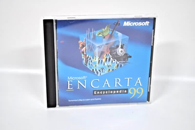 Microsoft ENCARTA '99 Interactive Multimedia Encyclopedia Version A - PC CD-ROM - Image 1 of 4