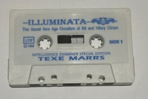 Texe Marrs Rare Cassette Tape Bill & Hillary Clinton Illuminati Conspiracy 1995 - Picture 1 of 3