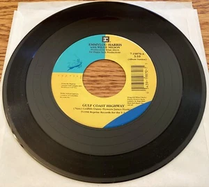 Emmylou Harris “Gulf Coast Highway (w/ Willie Nelson) / Evangeline” 7" 45 rpm - Picture 1 of 2