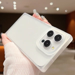 Transparent For iPhone 16 Pro Max 15 14 Plus 13 12 11 Soft Shockproof Case Cover - Zdjęcie 1 z 14