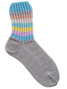 Selbstgestrickte Socken Größe 42-43 NEU (BestellNr. 1745) - Bild 1 von 1