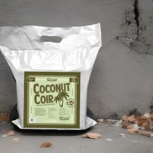 coco coir 11lb 5kg Brick Planting Soil 4 Pack - Picture 1 of 2