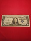 Series 1957 One Dollar 1$ Blue Seal Silver Certificate #Y49433530A Gd Circulated