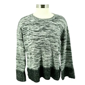 Style & Co Sweater Black Wide Sleeve Oversized Boxy Knit Pullover NWT Medium - Picture 1 of 8