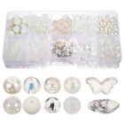 200Pcs Glass Beads For Jewelry Making With Box
