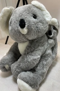 Chrisha Playful Plüsch Koala Mama und Baby Silber - Bild 1 von 10