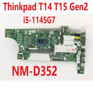 Placa madre para computadora portátil Lenovo Thinkpad T14 T15 Gen2 NM-D352 i5-1145G7 16G UMA - Imagen 1 de 4