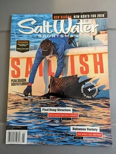 SaltWater Sportsman Magazine "New Boats for 2019" May 2019 - Imagen 1 de 3