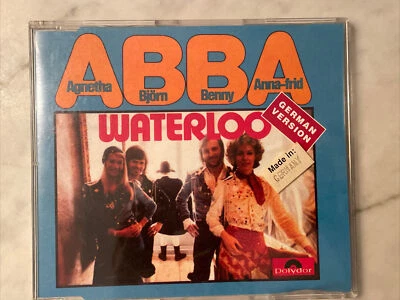 ABBA - Waterloo German Version + Megamedley Import CD Single - Image 1 of 3