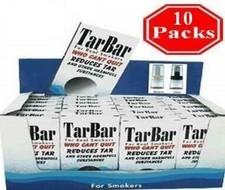 Filtros De Cigarro tarbar, pacotes de 10, comparar com Nic fora, tarblock Ou...