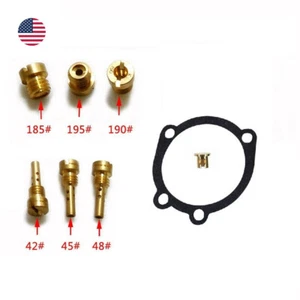 For CV40 Harley-Davidson Sportster 883 1200 XL883 XLH1200 Carburetor Gasket Jet - Picture 1 of 5