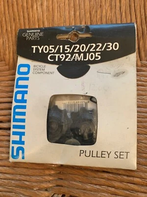Shimano 10 Tooth Rear Derailleur Pulley Set TY05/20/22/30  CT92/MJ05 --6/7/8 Spd - Image 1 of 3