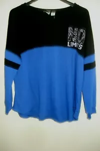 Damen Top No Limits Größe XL furchtlos schwarz/blau - Bild 1 von 2