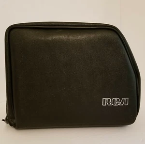 RCA gepolsterte Leder Kameratasche 5" x 8" x 7" schwarz Camcorder Tasche - Bild 1 von 3