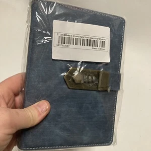 Dunkelblau - Einzelbuch Passwort Kombination Journal 5x7 - Bild 1 von 4