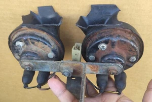 VW MK1 Rabbit Cabriolet GTI MK1 Golf GTI Jetta GLI Mixo Horn Ring Pair & Mount - Picture 1 of 4