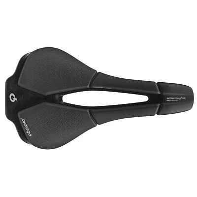 Prologo Scratch M5 140 PAS Tirox Bicycle MTB Road Bike Cycle Sporty Saddle Black - Image 1 of 4