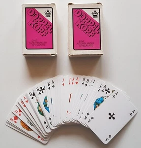 2x DDR Kartenspiel Doppelkopf Coeur Altenburger Spielkarten - Bild 1 von 7