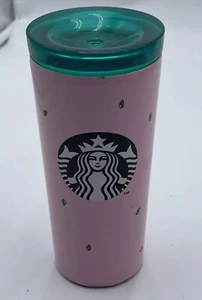 Bicchiere Starbucks anguria inox SUIKA 12 oz estate 2019 piano freddo senza cannuccia - Foto 1 di 19
