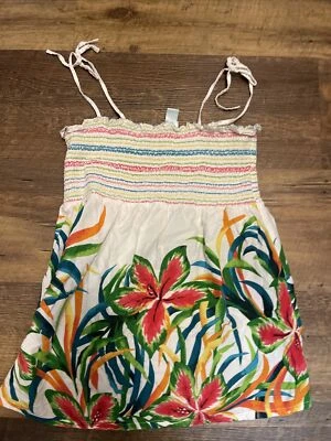 Motherhood Maternity, Shirt Tank Top large floral Sleeveless blouse tunic - Image 1 of 4