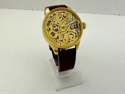 Omega скелет брак!!! Антикварные швейцарские золотые часы в стиле ар-деко 1912-1916 ОТЛИЧНОЕ СОСТОЯНИЕ - Изображение 1 из 4