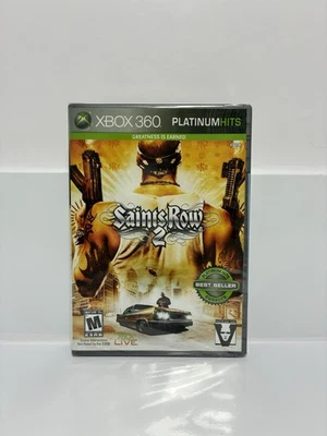 Saints Row 2 Platinum Hits Microsoft Xbox 360 Brand New Sealed - Image 1 of 3
