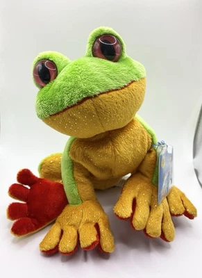 Ganz Webkinz Tree Frog Plush Stuffed Animal  HM109 Sealed Unused Code 8 in - Image 1 of 3