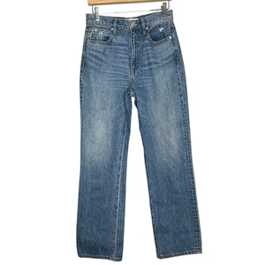 SLVRLAKE London Long Western Stars Blue Jeans Gr. 28 Straight Leg LESEN - Bild 1 von 9