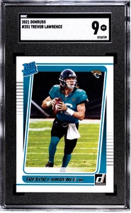 2021 Donruss Trevor Lawrence #251 Football SGC 9 - Picture 1 of 2