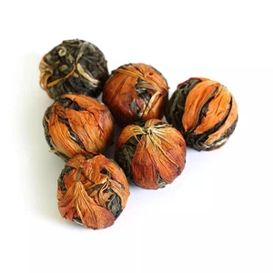 2017 yr Lily Flowers Yunnan Bulang puer Pu'er Puerh Tea Raw Ball Tuo Cha 250g - Imagen 1 de 6