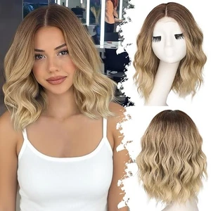 Damen, Premium Kurzhaar, wellig, braun bis blond, 14 Zoll - Bild 1 von 6