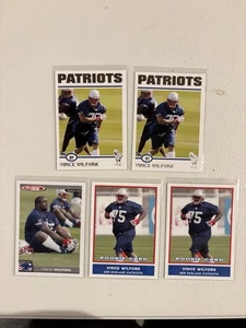 Lot of 5 Vince Wilfork RC Rookie Cards NE Patriots - Bild 1 von 1