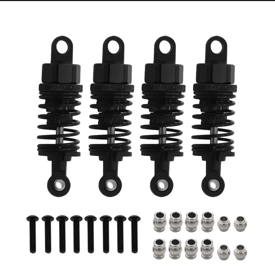 Black 62mm Aluminum Damper TT02 TT01 YD-2 Doripake GRK Sakura D5 RC - Image 1 of 1