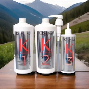 TRIO Kerastase Premiere Bain + Pre Shampoo Décalcifiant 34oz & Concentre Liquide - Picture 1 of 1