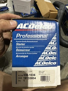 ACDelco Professional New Starter High Quality Replacement 19133804 - Picture 1 of 7